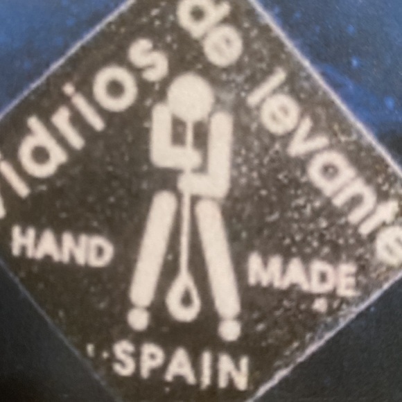 Beautiful Virios De Levantine Green Blue Dish from Spain - Picture 12 of 14